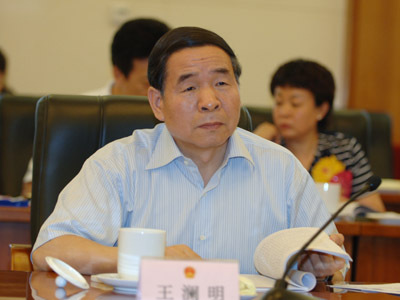 中國行政管理學(xué)會(huì)會(huì)長 王瀾明