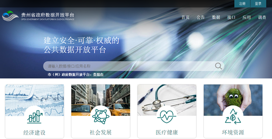 貴州省數(shù)據(jù)開放平臺(tái)