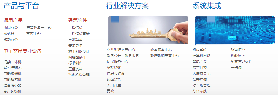 江蘇國泰新點(diǎn)軟件有限公司產(chǎn)品