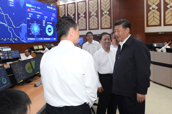 習(xí)近平海南省政務(wù)數(shù)據(jù)中心考察 習(xí)近平海南省政務(wù)數(shù)據(jù)中心考察