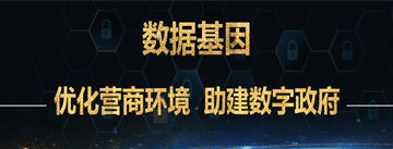 數(shù)據(jù)基因——優(yōu)化營(yíng)商環(huán)境 助建數(shù)字政府
