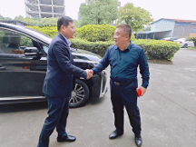 高明尚昂丨姜區(qū)長一行蒞臨我司調(diào)研交流，助力企業(yè)高質(zhì)量發(fā)展！