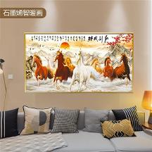 暖先森石墨烯遠(yuǎn)紅外發(fā)熱墻畫，制暖與藝術(shù)的結(jié)合。