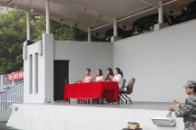 寧波志控科技學院舉行2023年軍訓開營儀式