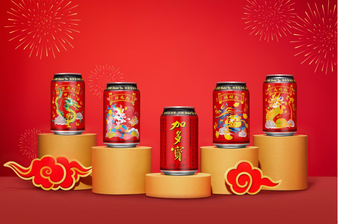 以民俗傳統(tǒng)文化賦能品牌！加多寶寶運龍罐“龍”重登場